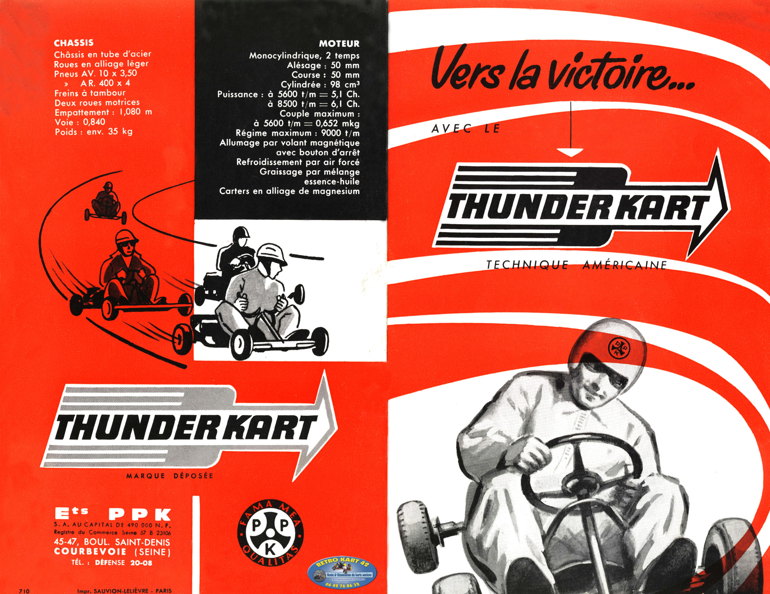 Châssis; Thunder Kart; PPK; Courbevoie;